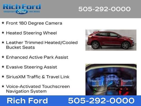 Certified 2019 Ford Edge Titanium w/ Equipment Group 301A AWD/4WD image 37