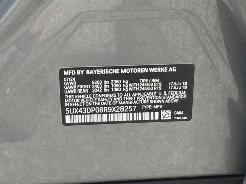Certified 2024 BMW X3 sDrive30i w/ Convenience Package RWD image 36