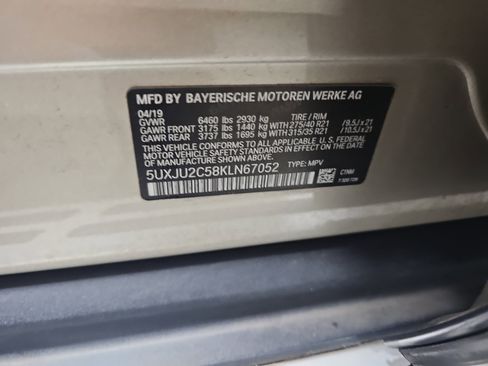 Used 2019 BMW X5 xDrive50i w/ Executive Package image 39