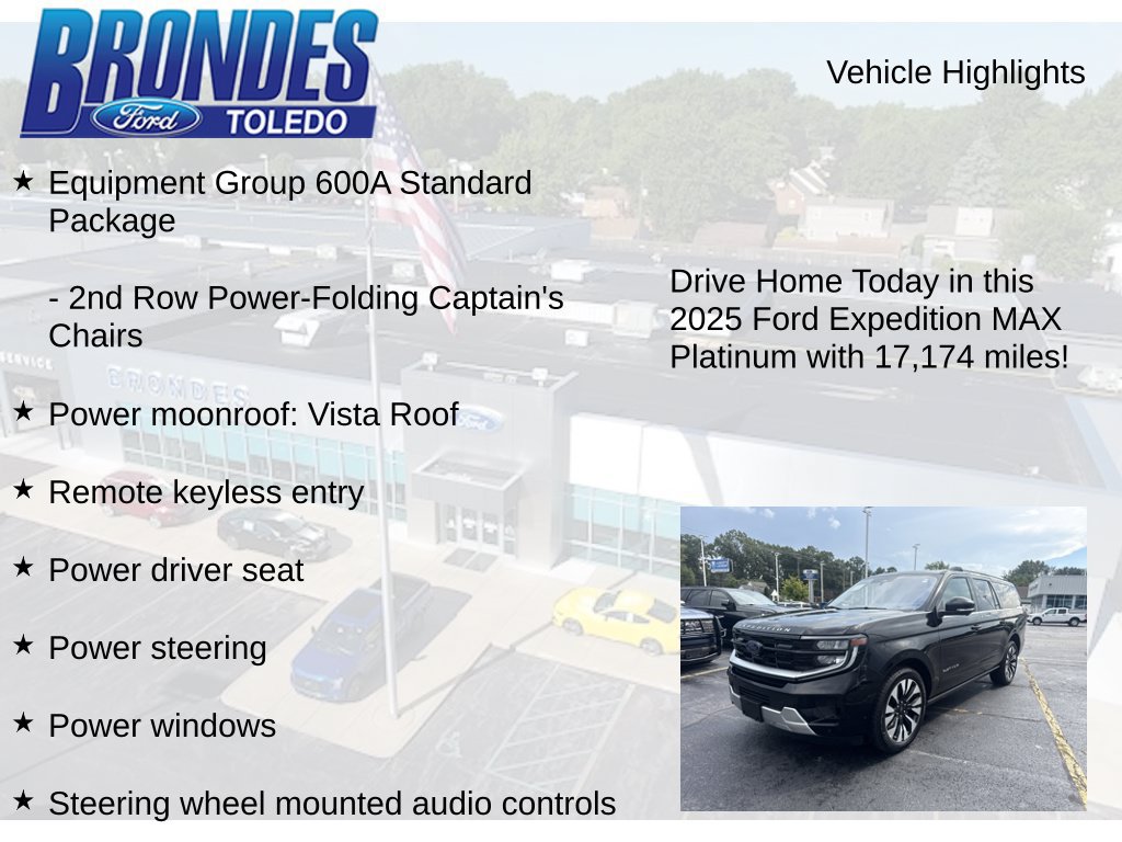 Used 2025 Ford Expedition Max Platinum w/ Driver's Package AWD/4WD image 11