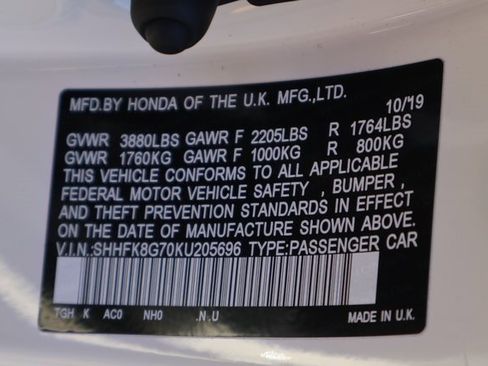 Used 2019 Honda Civic Type R image 27