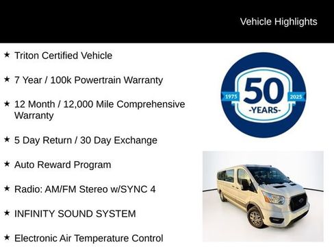 Used 2022 Ford Transit 350 XLT image 5