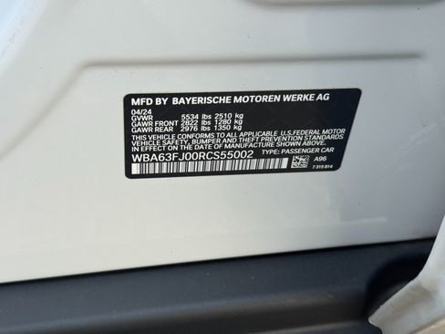 Used 2024 BMW 540i xDrive w/ Convenience Package AWD/4WD image 49