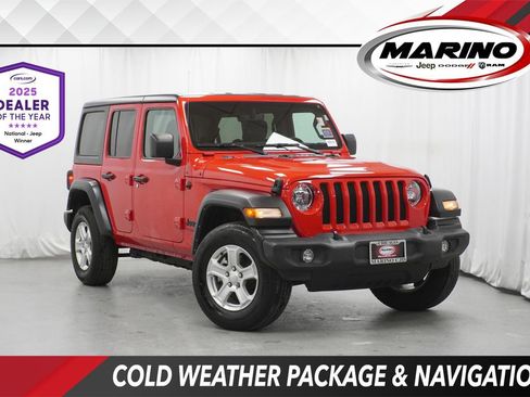 Used 2022 Jeep Wrangler Unlimited Sport image 1