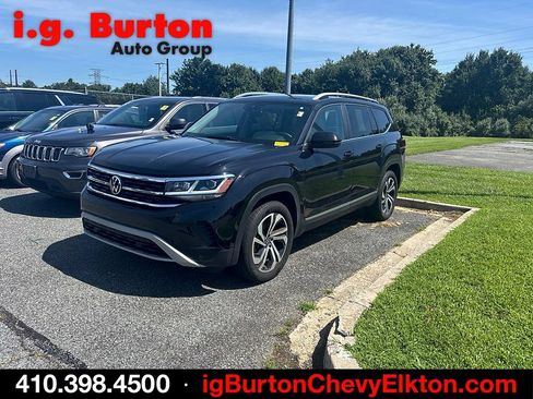 Used 2022 Volkswagen Atlas SEL AWD/4WD image 3
