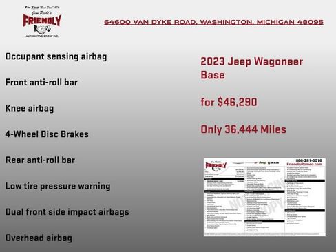 Used 2023 Jeep Wagoneer 4WD w/ Premium Group I image 7