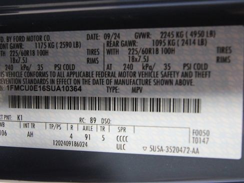 Used 2025 Ford Escape SE w/ PHEV Premium Package FWD image 43
