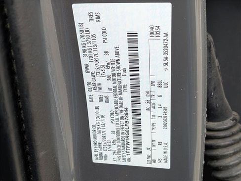 Used 2020 Ford F150 Raptor w/ Equipment Group 802A Luxury AWD/4WD image 17