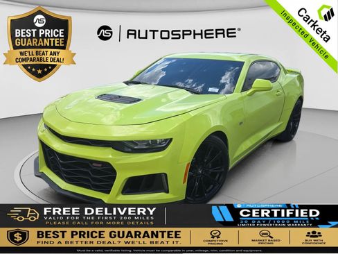 Used 2021 Chevrolet Camaro SS RWD image 1