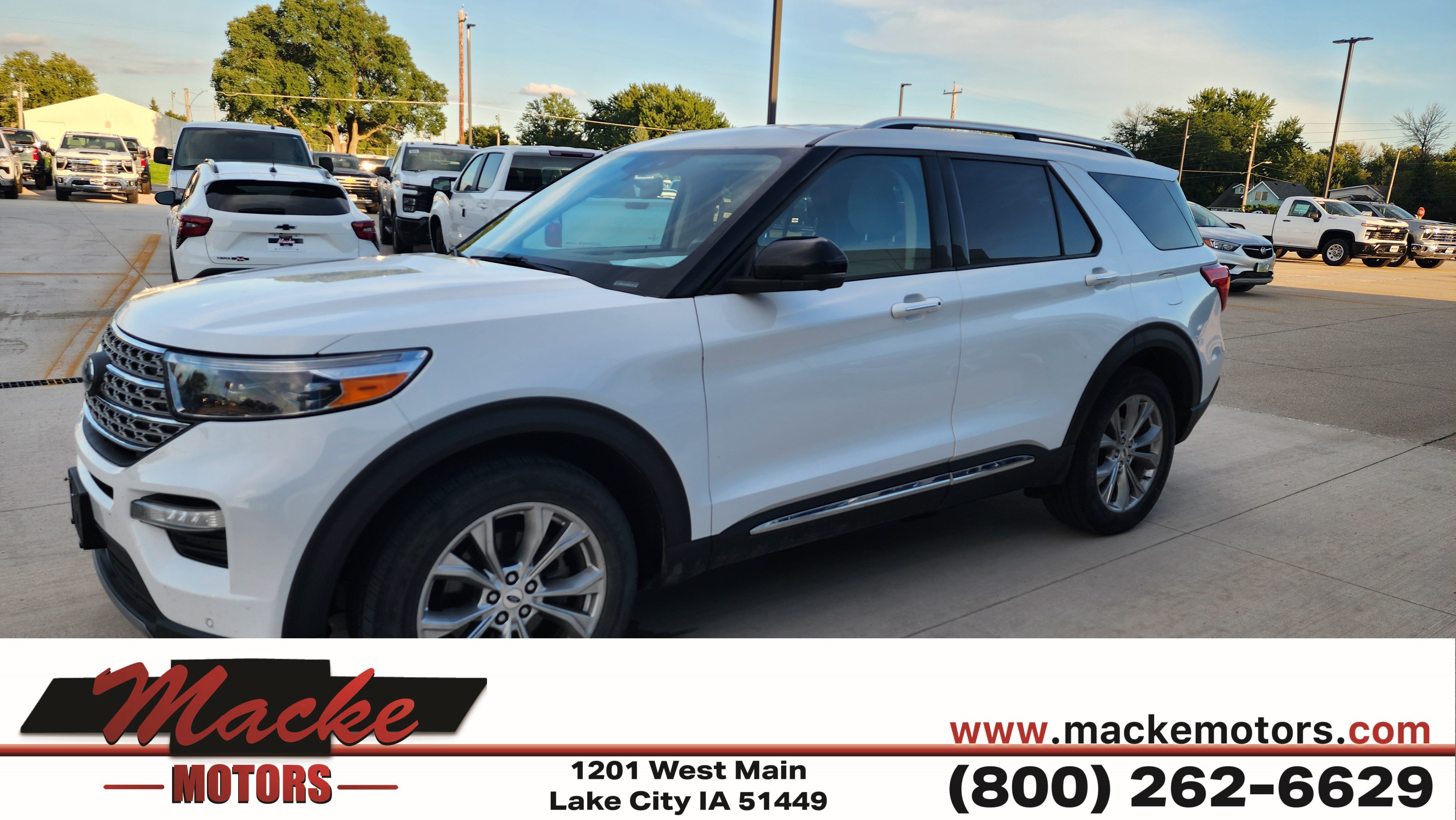 Used 2021 Ford Explorer Limited AWD/4WD image 1
