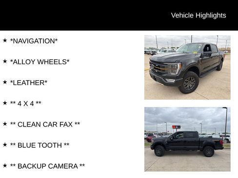 Used 2023 Ford F150 Tremor w/ Equipment Group 402A High AWD/4WD image 4