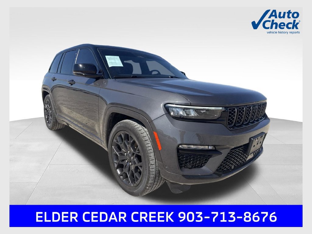 Used 2025 Jeep Grand Cherokee Summit w/ Obsidian Package AWD/4WD 360° Tour