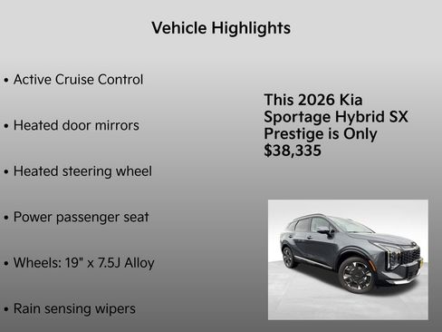 New 2026 Kia Sportage SX Prestige image 10