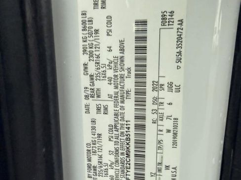 Used 2019 Ford Transit 150 150 MR 148  WHEELBASE 3.7L V6 image 22