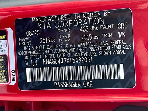 New 2026 Kia K5 GT-Line w/ GT-Line Premium Package image 33