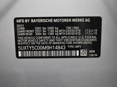 Used 2021 BMW X3 xDrive30i w/ Premium Package AWD/4WD image 16