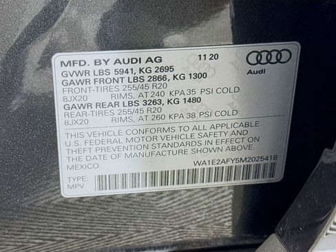 Used 2021 Audi Q5 e Premium Plus w/ Premium Plus Package image 32