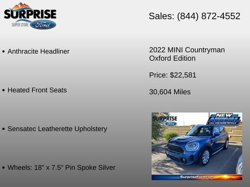 Used 2022 MINI Cooper Countryman ALL4 AWD/4WD image 12