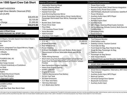 Used 2017 RAM 1500 Sport