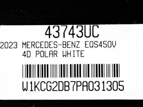 Certified 2023 Mercedes-Benz EQS 450+ Sedan image 25