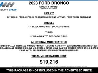 Used 2023 Ford Bronco Heritage Edition video 2