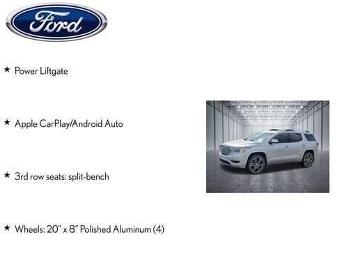 Used 2018 GMC Acadia Denali w/ Technology Package FWD image 9