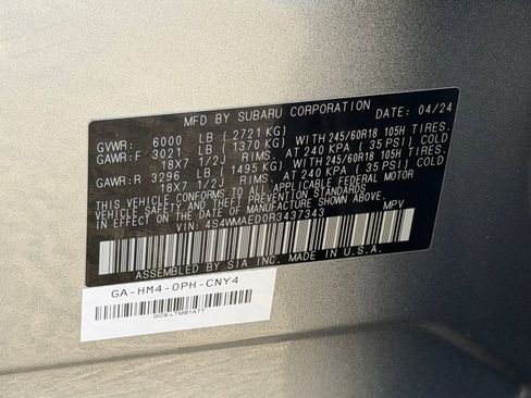 Used 2024 Subaru Ascent Premium w/ Convenience Package image 31