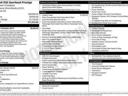 Used 2023 Audi SQ5 Prestige w/ Prestige Package