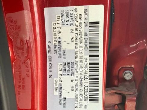 Used 2016 MAZDA CX-3 Grand Touring image 9