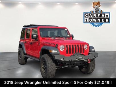 Used 2018 Jeep Wrangler Unlimited Sport S