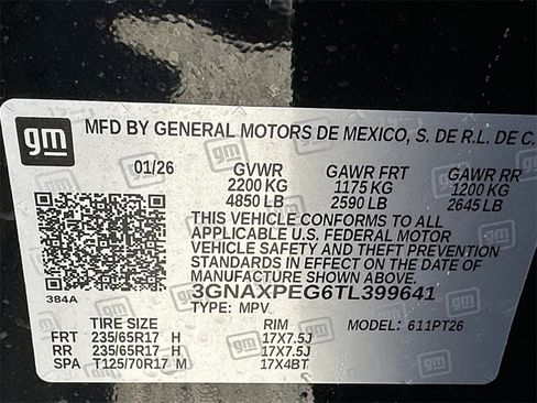 New 2026 Chevrolet Equinox LT image 25