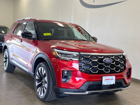 New 2026 Ford Explorer Platinum w/ LUX Leather Package AWD/4WD image 2