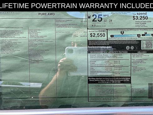 Certified 2025 INFINITI QX50 Pure image 26