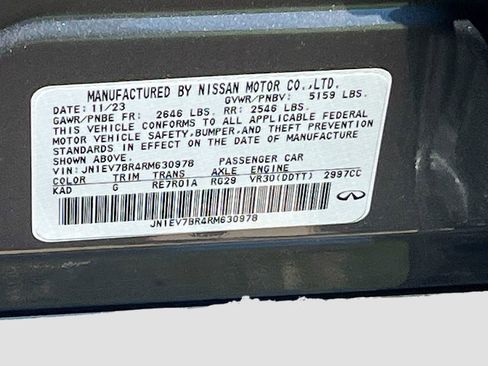 Used 2024 INFINITI Q50 Luxe w/ Cargo Package AWD/4WD image 33