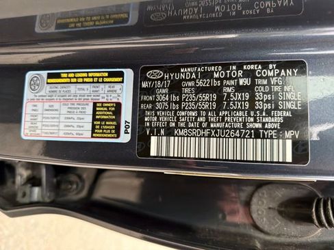 Used 2018 Hyundai Santa Fe Limited image 33