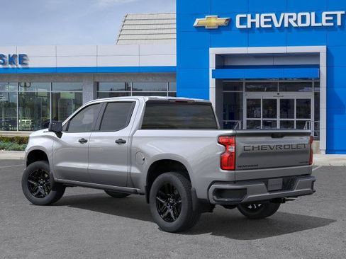New 2026 Chevrolet Silverado 1500 Custom w/ LPO, Dark Essentials Package RWD image 3