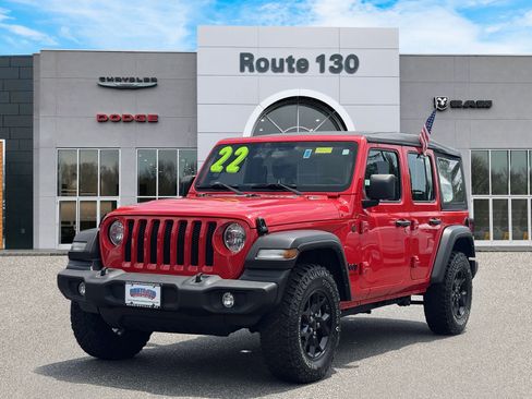 Used 2022 Jeep Wrangler Unlimited Sport AWD/4WD image 2