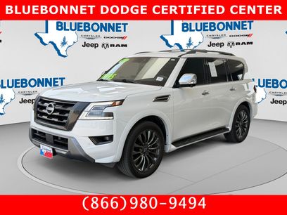 Used 2023 Nissan Armada Platinum w/ Captain's Chairs Package
