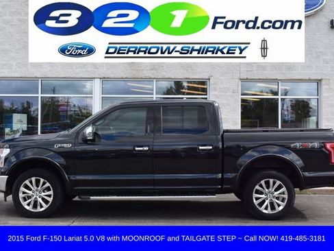 Used 2015 Ford F150 Lariat w/ Equipment Group 502A Luxury AWD/4WD image 2