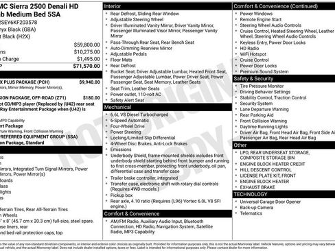 Used 2019 GMC Sierra 2500 Denali w/ Duramax Plus Package image 14