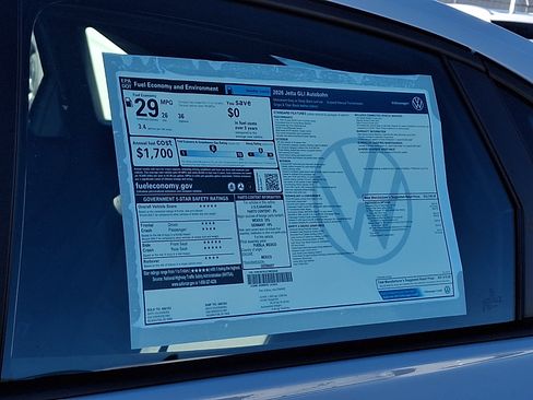 New 2026 Volkswagen Jetta GLI Autobahn FWD image 19