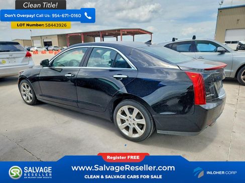 Used 2013 Cadillac ATS Luxury w/ Driver Awareness Package AWD/4WD image 3