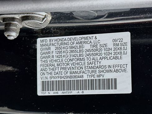 Used 2022 Honda Pilot Special Edition image 34