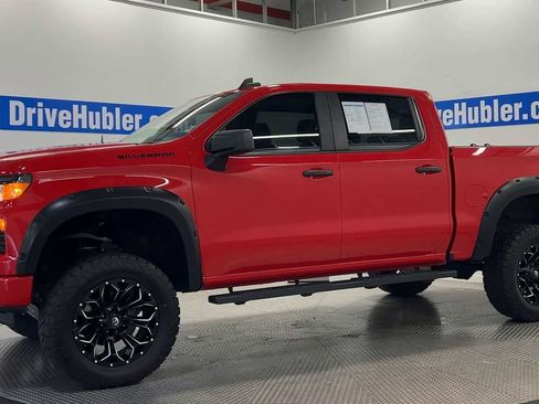 Used 2023 Chevrolet Silverado 1500 Custom w/ LPO, Dark Essentials Package AWD/4WD image 4