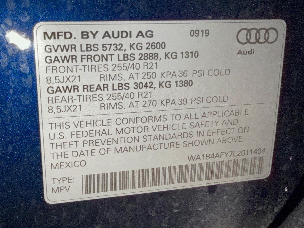 Used 2020 Audi SQ5 Premium Plus w/ Premium Plus Package AWD/4WD image 31