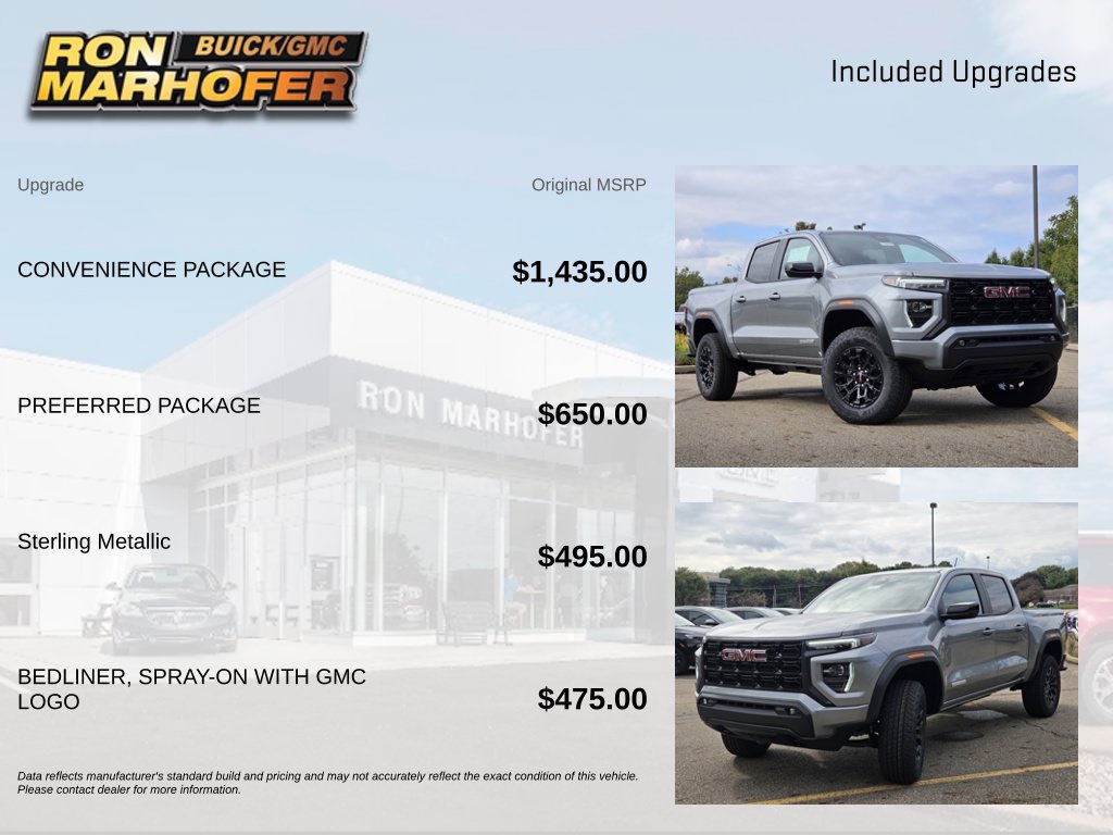 New 2026 GMC Canyon Elevation w/ Convenience Package AWD/4WD image 6