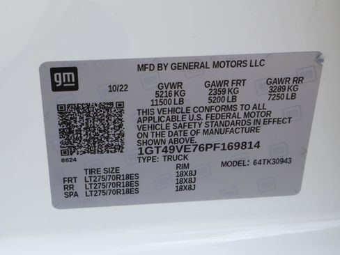 Used 2023 GMC Sierra 3500 AT4 w/ Gooseneck/5TH Wheel Package image 24