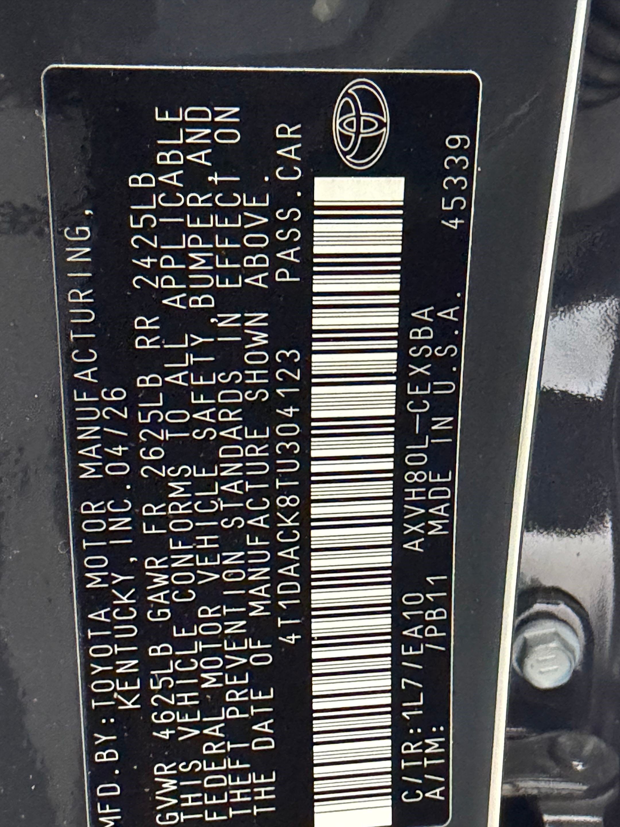 Used 2026 Toyota Camry SE w/ Multimedia Upgrade Package FWD image 24