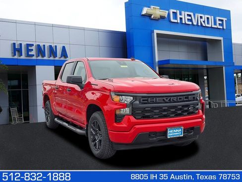 New 2026 Chevrolet Silverado 1500 Custom w/ Turbomax Blackout Package image 1