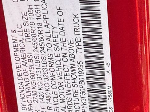 Used 2023 Honda Ridgeline RTL image 34